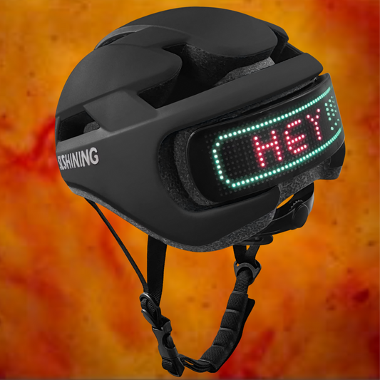 Smart Bike Helmet with LED Light